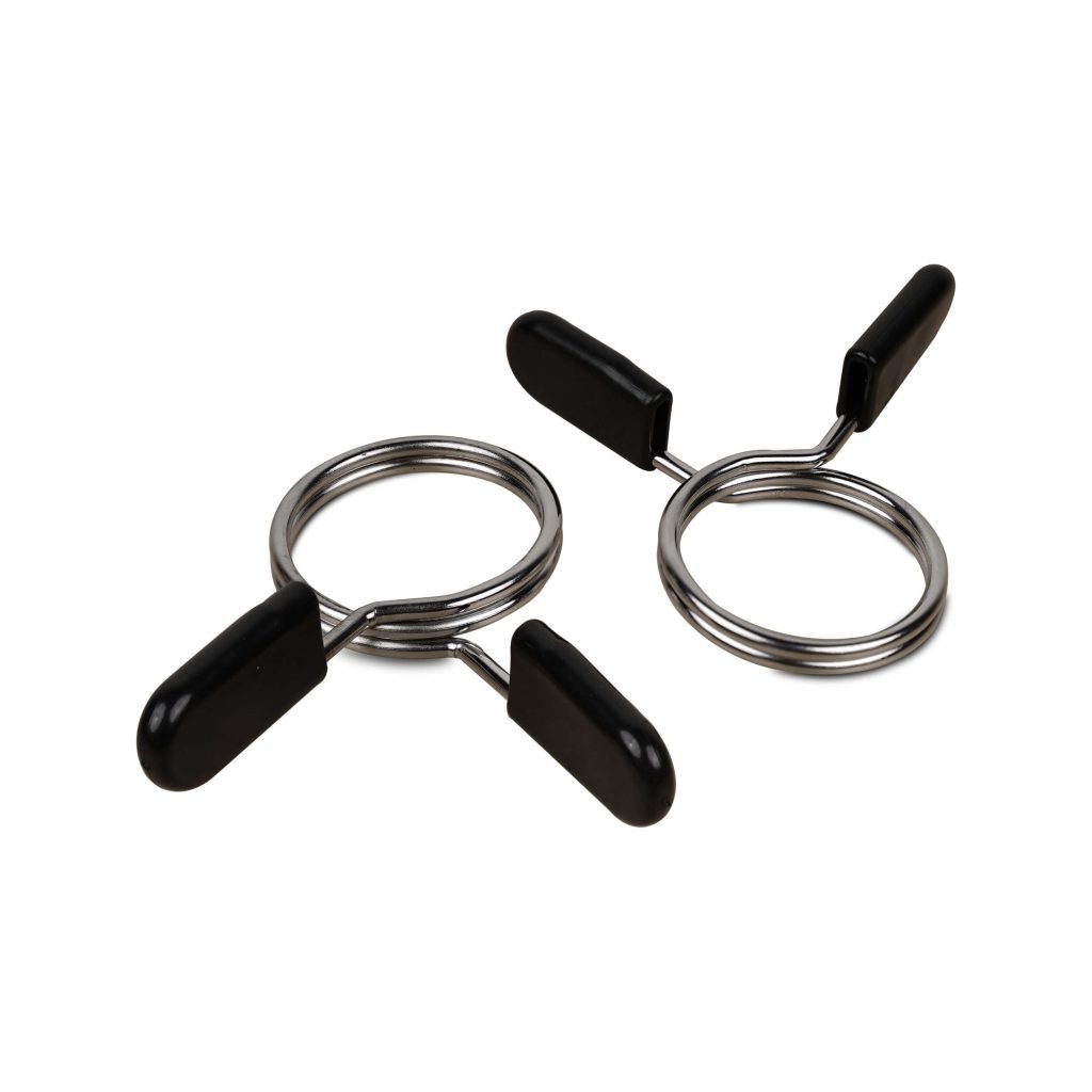 1 Inch 2 Pairs Of Bar Collars Barbell Clamps Olympic And 1