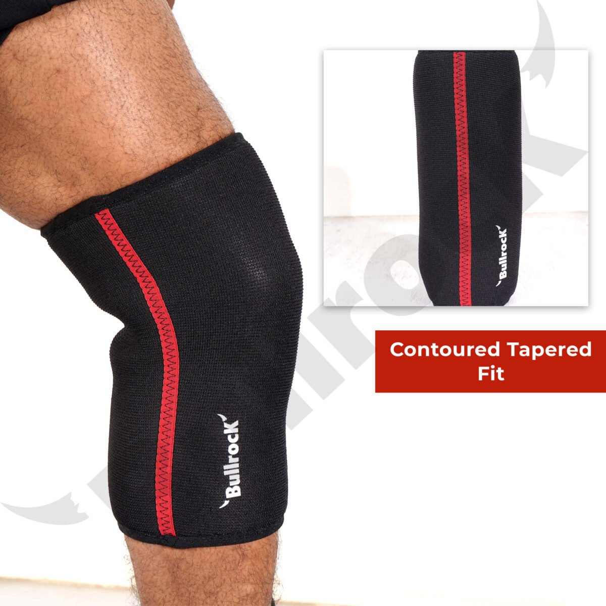 Knee support for gym squats - Soft 7mm Powerlifting knee sleeves