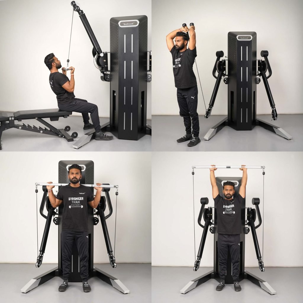 BullrocK 360 Functional Trainer Tower | Full Body Gym