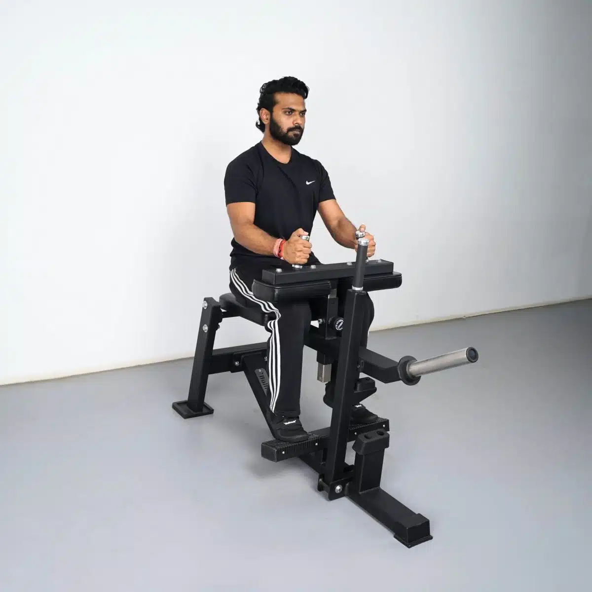 Seated Calf Raise Machine - HF - BullrocK Fitness